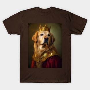 Golden Retriever The King T-Shirt